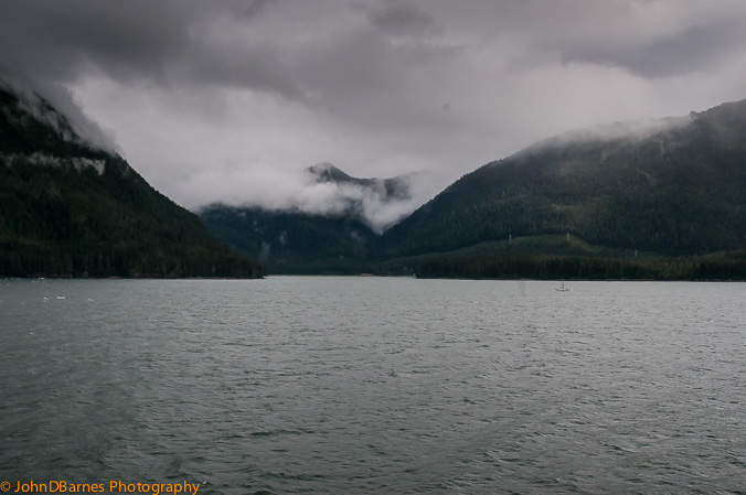 en route to Juneau: inlet leading to Juneau
