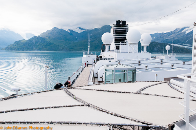 Glacier Bay Natl Park: On board, observation deck