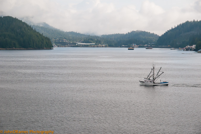 Ketchikan: Entering the port